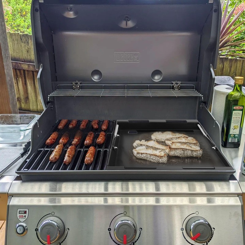 Griddle Inserts & Grate for Weber Genesis II 300 Series