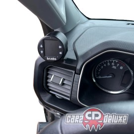 CARZDELUXE Single gauge pod mount for 2021-2025 Ford F150 Vent bezel cover (3D printed)