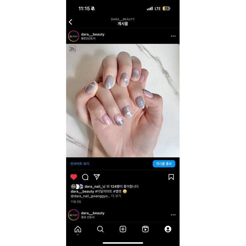 Dara Beauty November Art of the MonthVelvet Nail❣ - Not