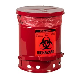 Biohazard Waste Container,15 in. W