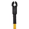 Tough Guy Wet Mop Handle,60 in L,Yellow 1NFF4-1 Each