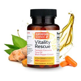 Vitality Rescue Omega Dha Epa Cúrcuma Cápsulas