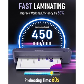 Laminator Machine 13 Inch Wide Thermal Lamination 9 in 1 Cold Hot A3 Laminating Machine for Teacher Personal, 60s Warm-Up No Jam laminator Machine 11x17 with 30 Laminating Sheets for Home Office Use