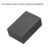 sourcing map Gold Silver Graphite Ingot Mould Crucible for Casting