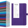 Notes London Luxury Italian style A5 Notebook with Stitched Hardcover,