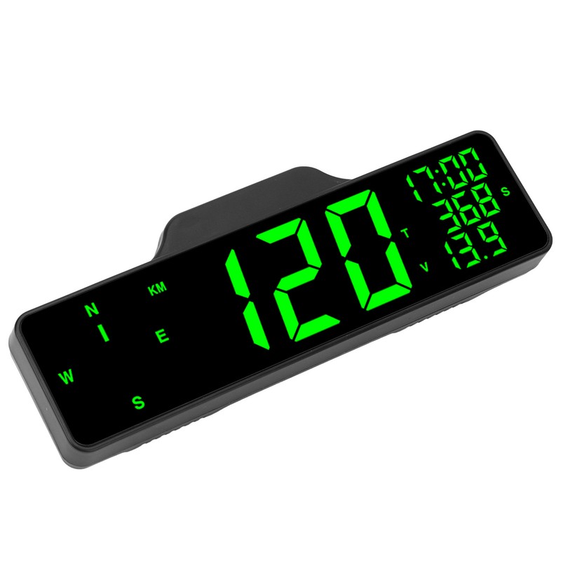 8in Car HUD Display Multifunction GPS Speedometer Fatigue Driving Alarm