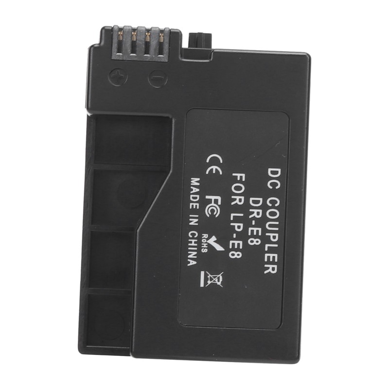 LPE8 Dummy Battery DC Coupler Power Adapter with USB Drive