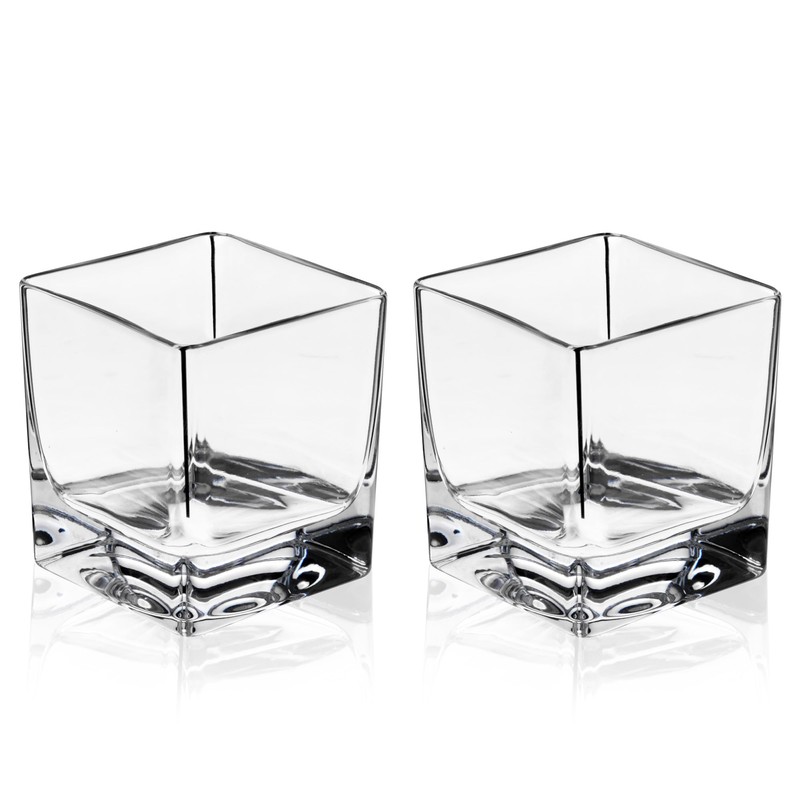 Viski Braque Rocks Short Glass Set - Old Fashioned Glass