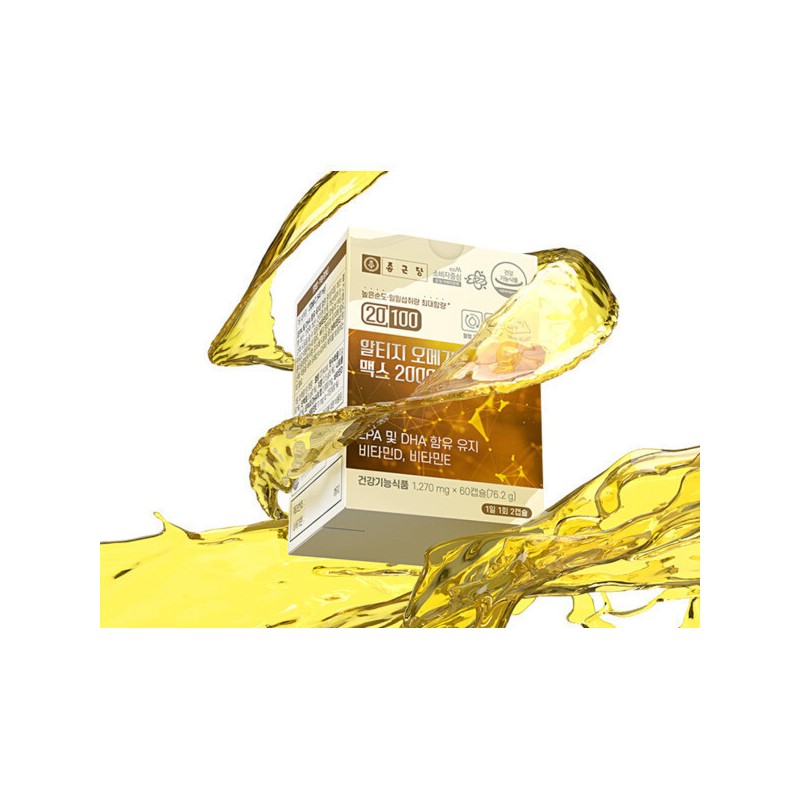 Chong Kun Dang Altige Omega 3 2000 240 capsules 4