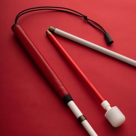 NO-JAB® Ambutech Cane, Ambutech's Best Graphite Shaft with a Rolling Marshmallow Tip, “No More Sharp Jabs to Your Body” (Patent 10,898,406 B2) (50 inch)
