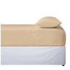 Super Soft King Size Fitted Sheets, Luxury Polyester 25 CM