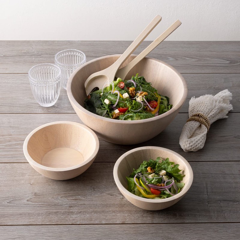 Noritake Hammock Wood Set of 2 Small Bowls, 7", 20