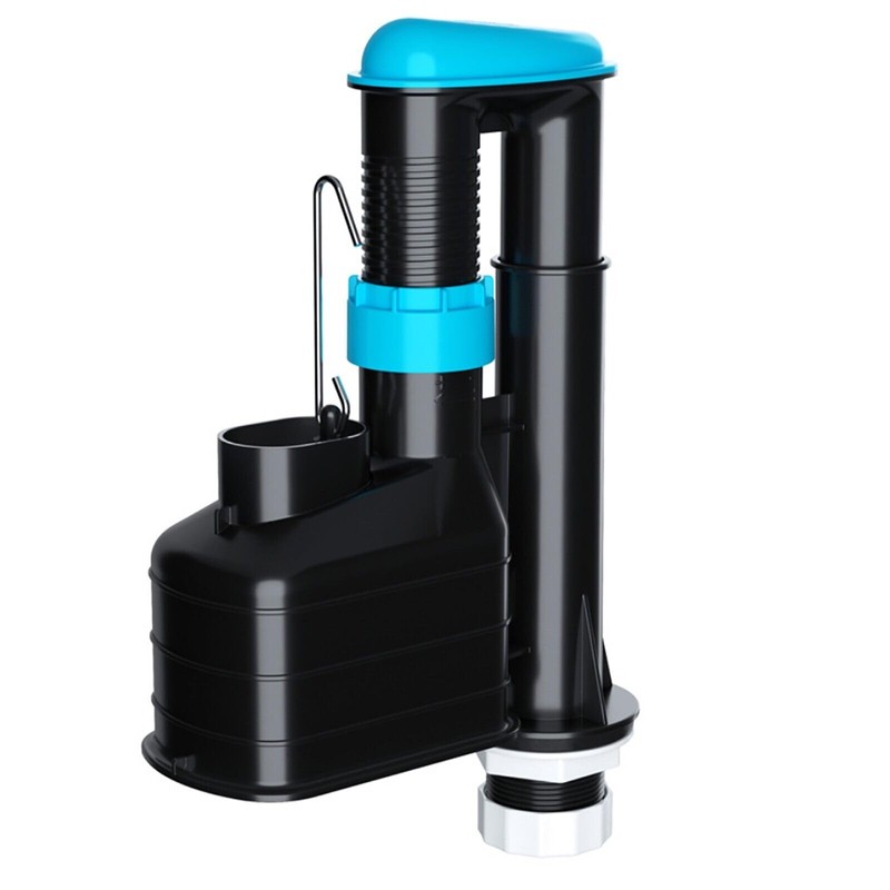 SPARES2GO Dual Flush Toilet Syphon Height Adjustable 7.5" to 9.5"