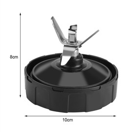 Cross Blade Base Replacement Part Spare Extractor Blade Accessories Bottom Blender System with 7 Fins 1000W 1500W for Juicer and Mixer