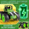 Remote Control Tractor Toys for Kids 3-5, Light Up Monster