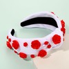 HZEYN Flower Headbands for Women Girls Summer Flower Embellished Knotted