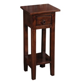 Sunset Trading Cottage Narrow Side Table with �Java CC-TAB1792S-OJ