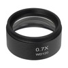 0.7X Stereo Microscope Objective Lens HD Large View Metal Auxiliary