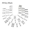 Silicone Piano Keyboard Note Labels for Beginners – Reusable Removable
