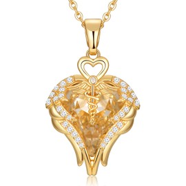 DFUNH Women's Jewelry - 925 Sterling Silver Necklaces for Nurse Week Gifts for Her Nurse Gifts for Women, Birthday Gift for Women Wife Graduation Gift for Her