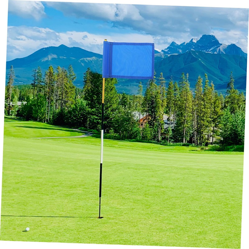 KICHOUSE Golfing Flag Lightweight Training Flag for Golf Practice Easy
