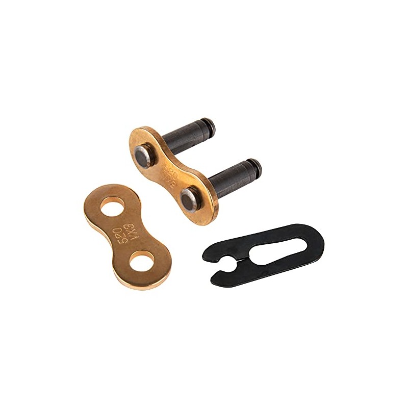 Chain Lock DID520VX3(G&B)/FJ, Gold & Black