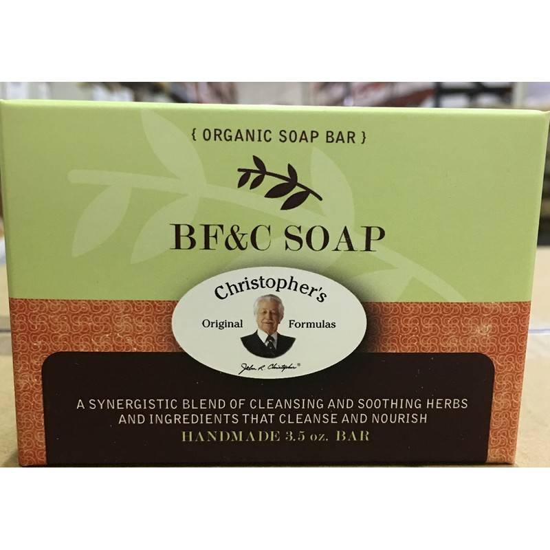 CHRISTOPHER'S ORIGINAL FORMULAS BF&C Soap 3.5 oz