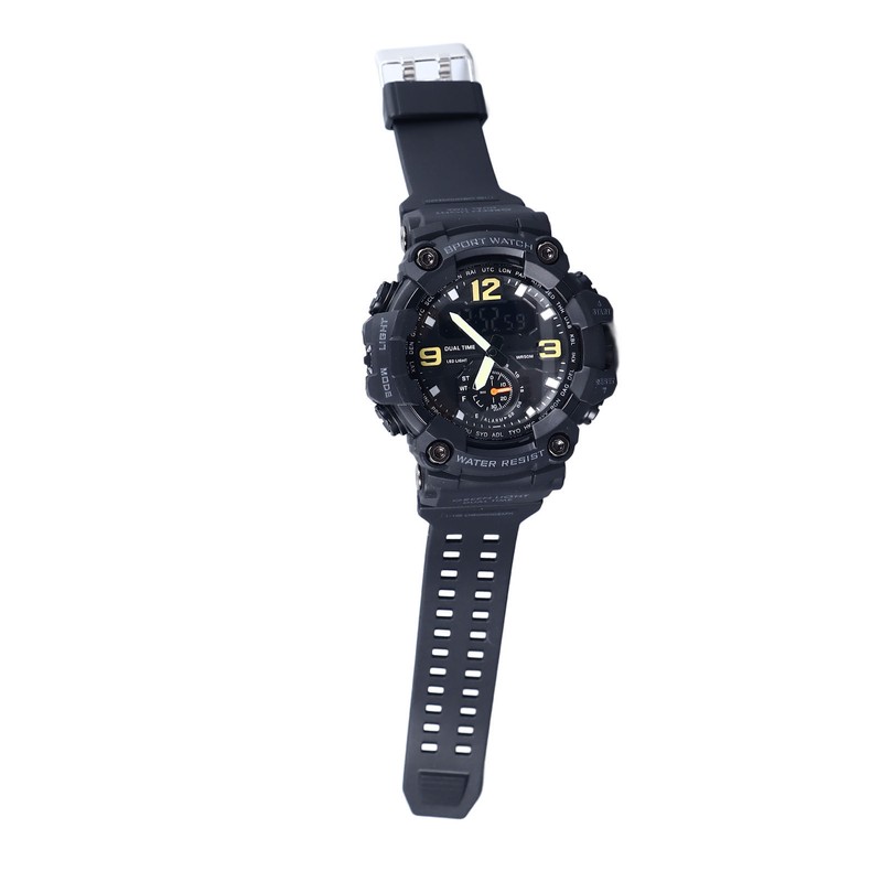 Men Digital Watch Waterproof Stopwatch Timing Date Display Alarm Clock