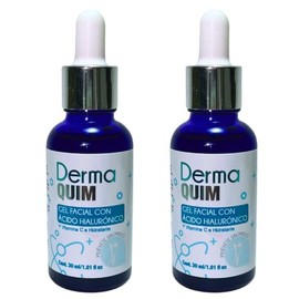 DERMAQUIM - Potente Anti Edad con Ácido Hialurónico, Colágeno, Vitamina C, Vitamina E, Sábila, Elastina y Alantoina - Facial, Previene y Reduce Arruga