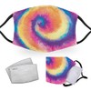 Tie Dye - Reusable Adult Face Masks - 2 Filters