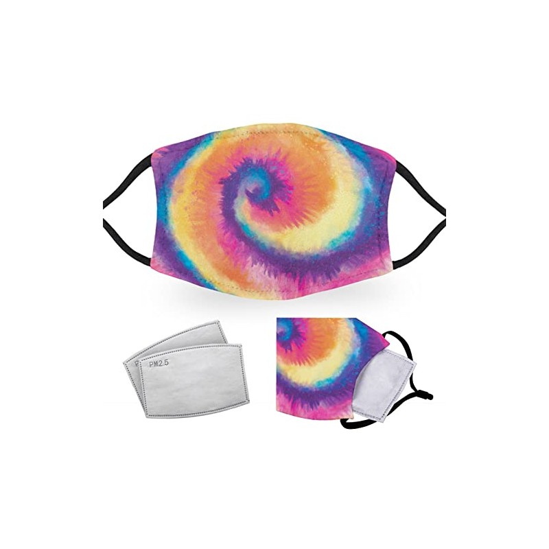 Tie Dye - Reusable Adult Face Masks - 2 Filters