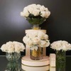 Cote Noire-Luxury Round 13 Rose Bud Bouquet Pink Blush