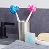 Steripod Clip-on Toothbrush Protector, Pink and Blue, 2 Count