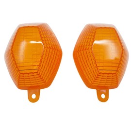 1 Pair Motorcycle Front Rear Turn Signal Indicator Light Yellow Lens Cover For Suzuki DL650 V-Strom DL1000 DR-Z 400/E/S/SM SFV650 GSF 1200 Bandit