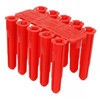 THORSMAN Taquete Rojo 1/4'' Caja con 100 pz