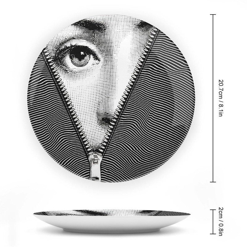 XYTDM Lina Cavalieri Flat Decorative Wall Plate Wall Hanging Decoration
