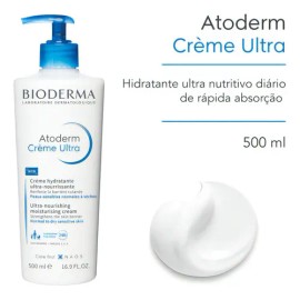 Bioderma Atoderm Crema Nutritiva Que Hidrata Y Protege 500ml