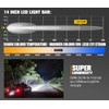 LIGHTFOX 14 Inch LED Light Bar - Professional IP68 Waterproof