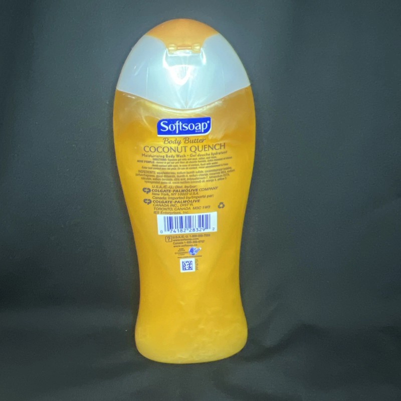 Softsoap Body Butter COCONUT QUENCH Moisturizing Body Wash, Soft &