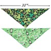 St Patricks Day Dog Bandana Pack of 2,Triangle Bibs Pet