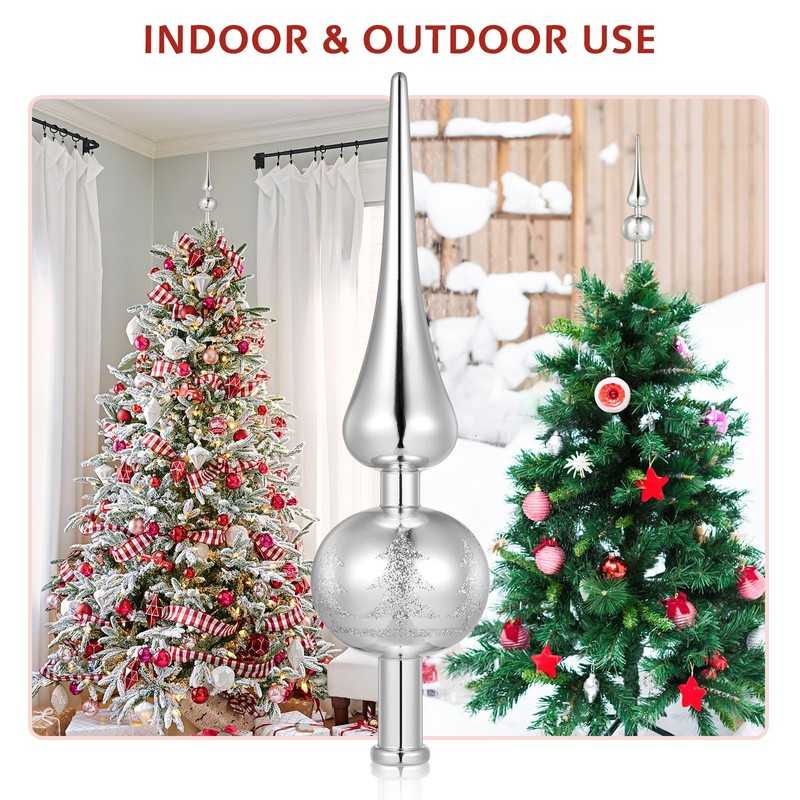 STOBOK Christmas Tree Topper Christmas Tree Topper Blown Xmas Tree