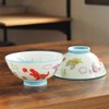 Minoru Ceramic Kids Bowl Dinosaur White 4965583706199