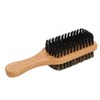 Cepillo para Barba de Doble Cara, Cepillo de Cerdas de