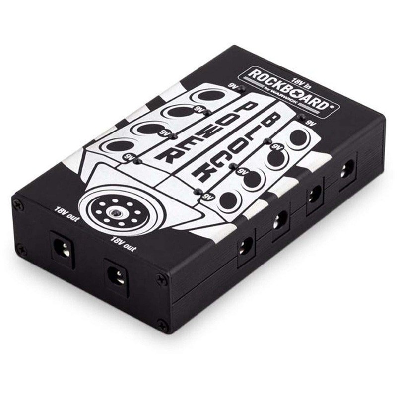 RockBoard Power Block 10 Output Pedal Power Supply, 8x 9V,