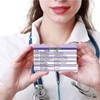 Remerabel Cardiac Drips Reference Badge Card, 2x3 Inch, 4 Pcs