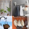 BZKSER S-hooks - 8 pieces hooks for hanging, with safety