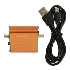 0.1MHz‑6GHz Full Band Low Noise Amplifier Professional 20dB High Gain LNA RF Power Preamplifier Module Shipped with Built in Battery