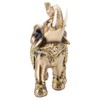 Elephant Figurine, Lucky Feng Shui Elephant Sculpture, Bottom Durability for