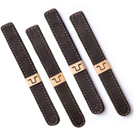 Trip Machine Company Motorcycle Handle Bar Wire/Cable Wrap Accessorie 4-Pack (Caffeine)