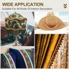 sourcing map Gimp Braid Trim 1/2" x 14 Yards Polyester,